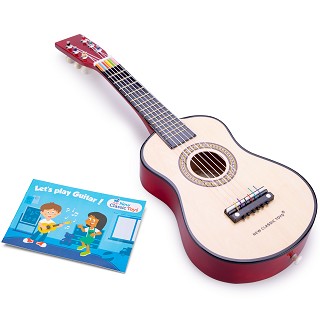 Toy guitar - brown